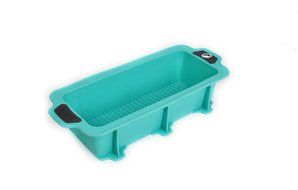 Bakeware Silicone Gela Loaf Pan For Baking, The Ideal Choice For Cakes, Bread And More - Loaf Pan Green