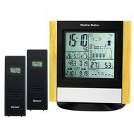 WWVB RCC Wireless Weather Station + 2 Sensor with Air presurre Trend Indicator with Sunrise/Sunset, Moonrise/Moonset... N2
