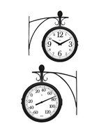 SPRINGFIELD 91572 Station Thermometer &amp; Clock