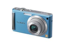 Panasonic Lumix DMC-FS3A 8.1MP Digital Camera with 3x MEGA Optical Image Stabilized Zoom (Light Blue) N4