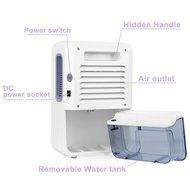 Excelvan 2L Portable Semiconductor Air Dehumidifier Ultra-low Noise Environment-friendly Air Purify Closet Kitchen... N9