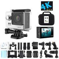 JZHY 4K Wifi Action Camera Waterproof Ultra HD Sports Cam 2 inch Screen 12MP Super Wide Angle Lens with Carrying... N2