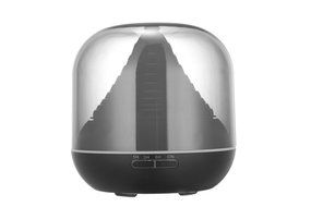 ATD Black 300ML Ultrasonic Aroma Essential Oil Diffusion Humidifier with Adjustable Mist Mode 7 Color Bedroom...