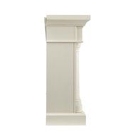 Holly &amp; Martin Weatherford Convertible Electric Fireplace-Ivory N7