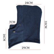 Topoint Multi-Use Winter Balaclava Swat Ski Motorcycle Neck Face CS Mask Hood Fleece Hat Helmet Cap--Fleece Popular... N2