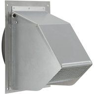 Broan-Nutone 641FA Aluminum Fresh Air Inlet Wall Cap for 6&quot; Round Duct