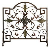 35", Classic Burnished Iron Single Panel Wall Decor