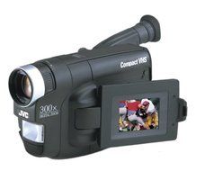 JVC GR-AXM225U Palm size compact VHS camcorder with LCD monitor (Discontinued by Manufacturer)