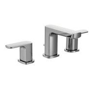 Moen T6920 Rizon Two-Handle Widespread Bathroom Faucet without valve, Chrome by Moen