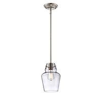 Savoy House 7-4134-1-SN, Vintage Mini-Pendant, Satin Nickel by Savoy House