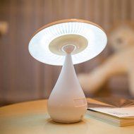 LIWUYOU Mushroom Lamp Lonizer Air Purifier USB Rechargeable LED Desk Night Light with Touch Adjustable Brightness...