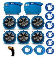 PestPro-200 Bed Bug Eliminator Package - Bed Bug Heat Treatment/No Chemicals (With 2 - Eliminator A/C Splitters) N4