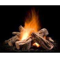 Wilderness Split Outdoor Gas Firepit Logs - 30"
