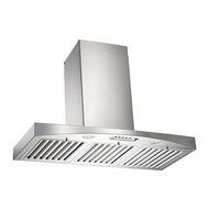 KOBE Range Hoods RA3830SQB-WM-1 Wall Mount 3-Speed, 680 CFM with LED Lights, 30-Inch N2