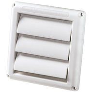 4" WHITE HOOD / FLUSH MOUNT