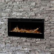 Dimplex Prism 34-In Electric Fireplace w/ Driftwood Log Set - BLF3451 &amp; LF34DWS-KIT