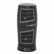 Lasko 4911 Twist-Top Tower Fan, Black, Front-mount electronic controls N2