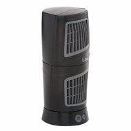 Lasko 4911 Twist-Top Tower Fan, Black, Front-mount electronic controls N3