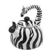 Supreme Housewares Whistling Tea Kettle, Zebra