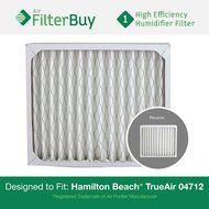 04712 Hamilton Beach True Air Replacement Air Purifier Filter. Designed by FilterBuy to Fit True Air Model # 04381.