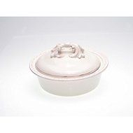 Certified International Firenze Ivory 2.5-quart Lidded Round Baking Dish