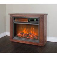 Lifesmart Durable, Extra, Energy-saving, Overheat and Tip-over Safe, Infrared Heater with Flame Effect- Includes... N2