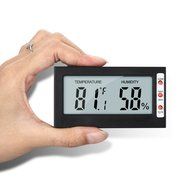 Sungwoo Indoor Digital Thermometer Humidity Meter, Hygrometer and Temperature Gauge with Big LCD screen and Max... N8