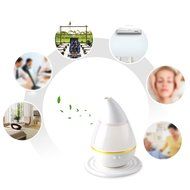 250ml MINI Portable Drop Shape Water-soluble Aroma Essential Oil Diffuser have Colorful LED Lights Lamp use USB... N8