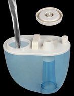 HOMEIMAGE 1.58 Gallons per day Output, 1.19 gallons or 4.5 liters Large Tank Capacity Cool Mist Humidifier - HI-HYB12BLUM N3