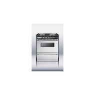 Summit Professional Series TEM210BRWY 30" Electric Range with 4 Coil Elements 3.7 cu. ft. Oven Capacity Storage...