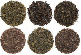 Oolong Loose Leaf Tea Sampler, Chinese Oolong Tea and Taiwan Oolong Tea, Iron Goddess of Mercy Oolong, Fujian... N4