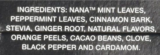 Wissotzky Tea Spiced Citrus Nana Mint Herbal Single Serve Cups for Keurig K Cups, 12 Count N70