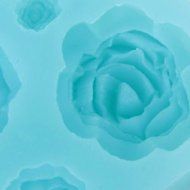 Joylive 1pc Silicon Rose Pattern Fondant Cake Sugarcraft Decorating Mold Mould Tools Random Color N2