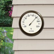 LaCrosse 104-108 Analog Round Thermometer, 8.5" N2