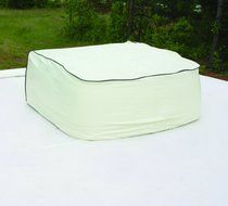 Camco 45392 Vinyl Air Conditioner Cover. Fits Dometic Brisk Air Models (White) N4