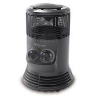 4 Pack Bundle of Honeywell HZ-0360, Honeywell 360 Surround Fan Forced Heater (Black)