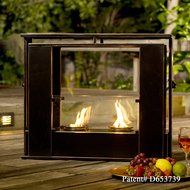 SEI Portable Indoor/Outdoor Fireplace N8