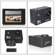 Pacuwi 4K WiFi Sports Action Camera ,30FPS 2.7K Resolution Waterproof, 2 Inch LCD Screen ,173 Degree Wide Angle...