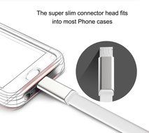Marchpower, Micro USB Cable, 2PCs 6ft Zinc Alloy Android Phone Charger - Fast Sync Charge USB Phone Cord for Android... N6