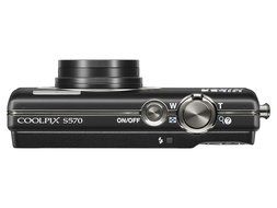 Nikon Coolpix S570 12MP Digital Camera with 5x Wide Angle Optical Vibration Reduction (VR) Zoom and 2.7-Inch LCD... N4