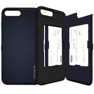 iPhone 7 Plus Case, SKINU [EUREKA] [Metal Slate] [Shockproof] [Dual Layer] [Card Slot] [Drop Protection] [Wallet... N4