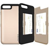 iPhone 7 Plus Case, SKINU [EUREKA] [Metal Slate] [Shockproof] [Dual Layer] [Card Slot] [Drop Protection] [Wallet... N5