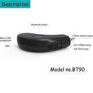 Willful Bluetooth Receiver- Wireless Audio Adapter HiFi Music Streaming Receiver with 3.5 mm Stereo Output for...