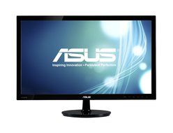 Asus VS228H-P/VS228 21.5-Inches Led Backlight Widescreen Computer Monitor (2-Pack) and AmazonBasics...