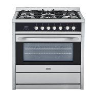 Haier HCR6250ADS 36" Dual Fuel 3.8 Cu. Ft. Capacity Freestanding Range in Stainless Steel N2