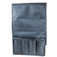 HUJI Black Remote Control Pocket Organizer Holder Caddy (1, BLACK)