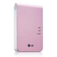 New LG Portable Mobile Pocket Photo PD241T Printer [Pink] (Follow-up model of PD239) Bluetooth Wireless Printing...