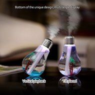 LifBetter 400ml Ultrasonic Mist Humidifier Very Quiet USB Air Purifier with 7 Gradually Changing Color Lights... N5