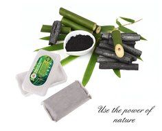 Natural Air Deodorizer and Odor Remover - Activated Bamboo Charcoal Odor Absorber and Air Purifier - Effective...