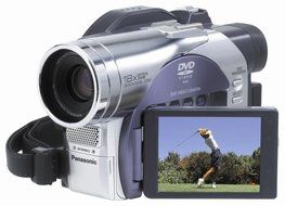 Remanufactured Panasonic VDR-M50 DIGA Palmcorder DVD Camcorder with 18x Optical Zoom and 500x Digital Zoom